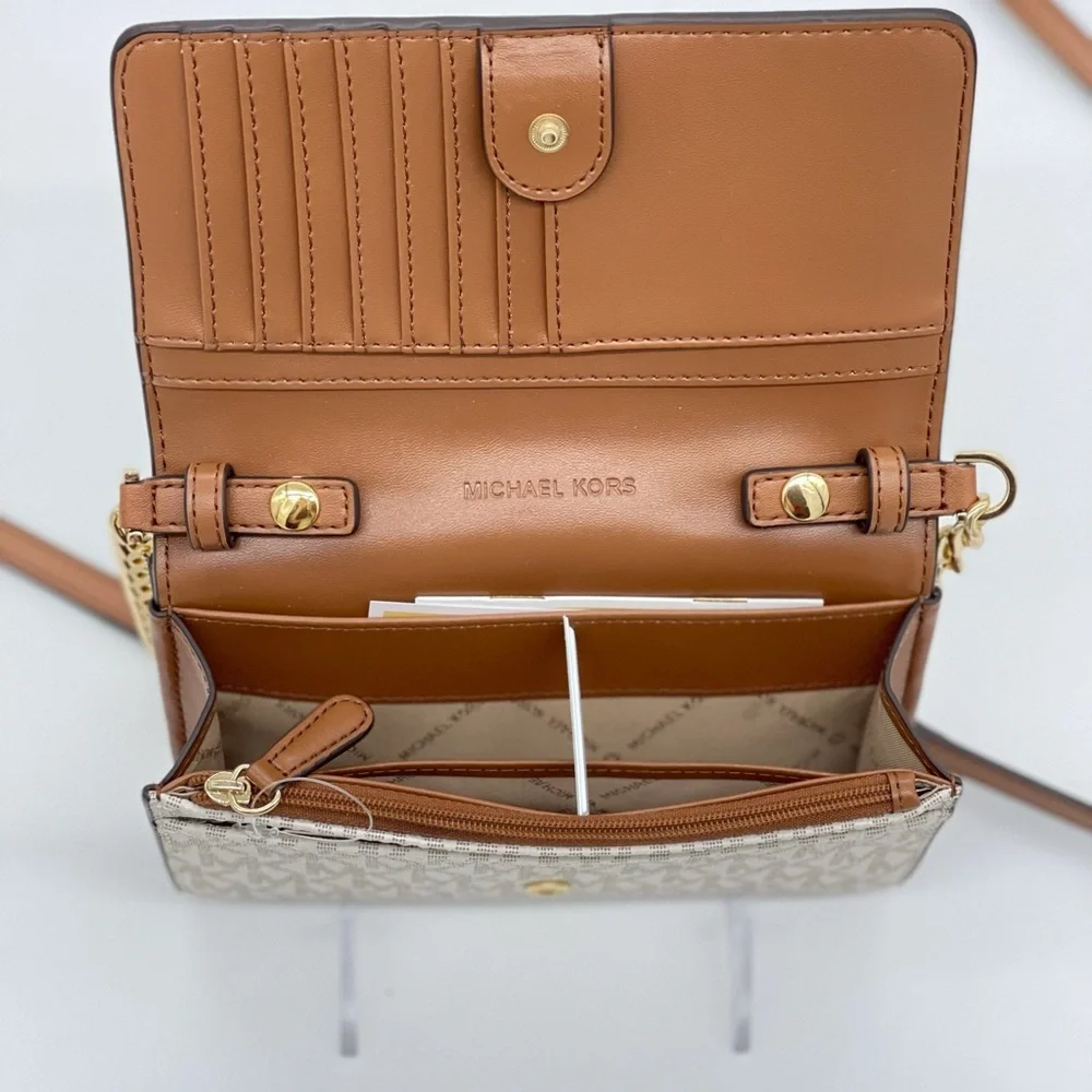 Michael Kors MD MF Phone Xbody Bag Vanilla